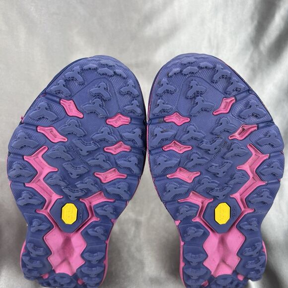 Hoka Speedgoat 5 Trail Running Shoes Women’s 9 B Fuchsia Pink Camellia Orange - Picture 13 of 17